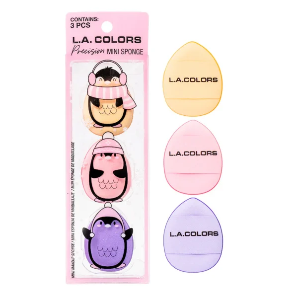 MINI ESPONJA LA COLORS X3