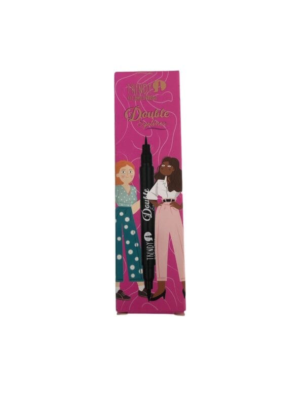 DELINEADOR PLUMON DOBLE TRENDY